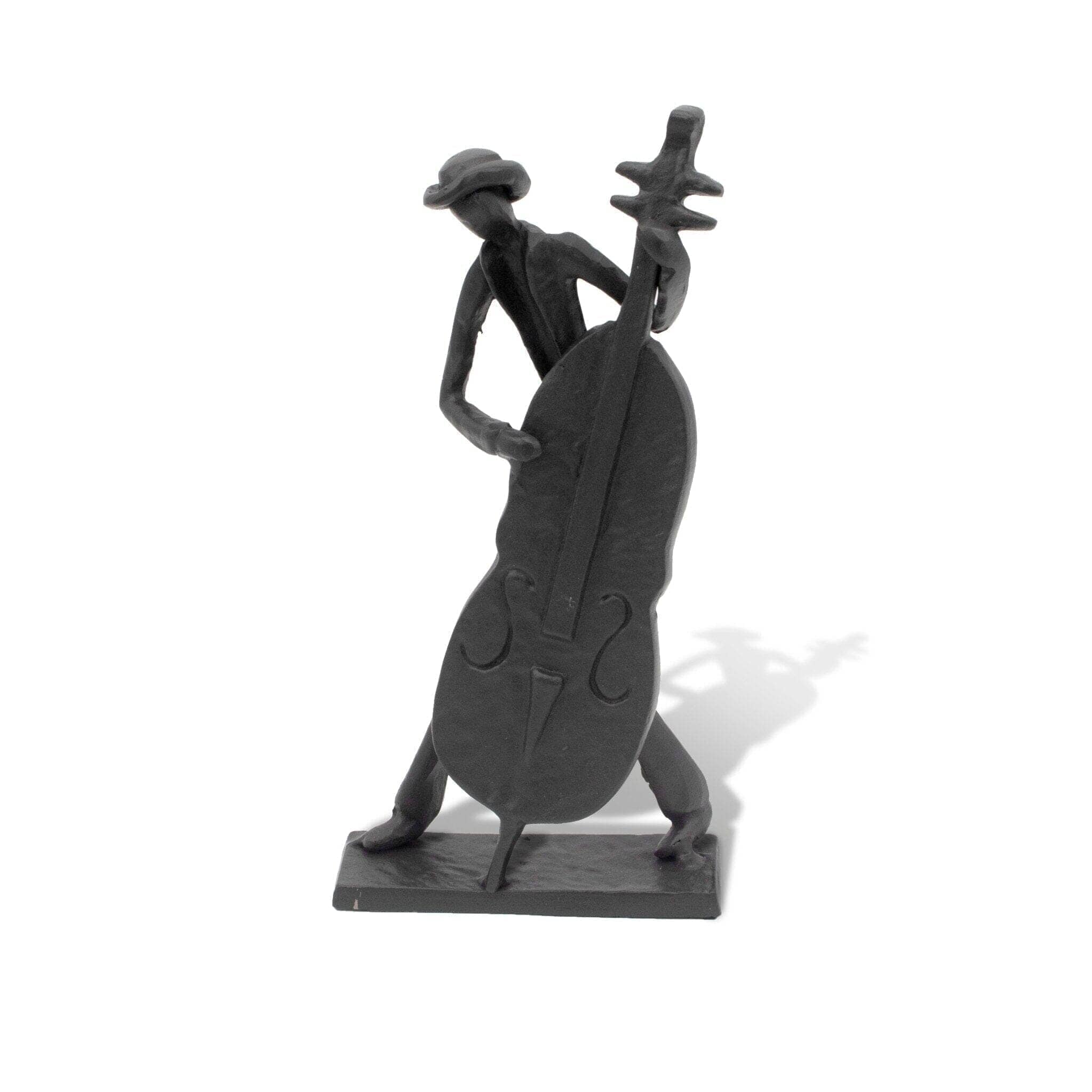 black man with cello